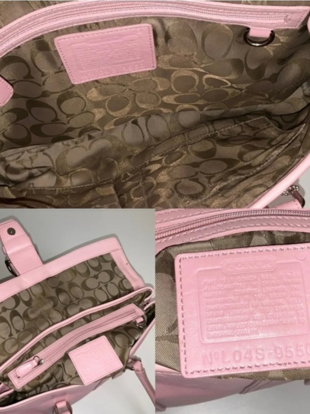 2004 Coach Hampton SOHO- Rare Petal color - Picture 8 of 8